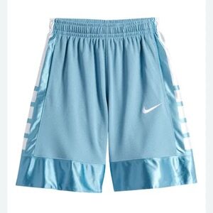 Nike Sky Blue Dri-FIT Athletic Shorts, Kids XL, Dri-fit, Loose fit